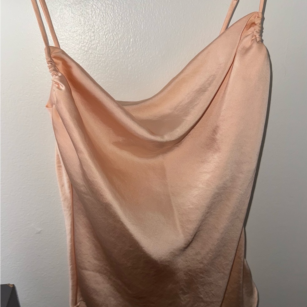 Wilfred Cream Asymmetrical Camisole Top